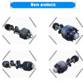 12T English Type  8 Holes  Axle With Brake Chamber
